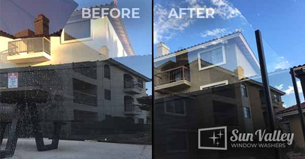 Pool Glass Fence Cleaning