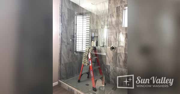 Shower Door Cleaning