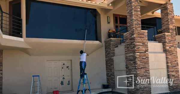 Hard to Reach Window Cleaning